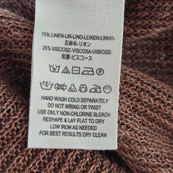 Free People Beach Stretch Knit V-Neck Midi Dress Swim Coverup Rust Color Size XS - Picture 10 of 11